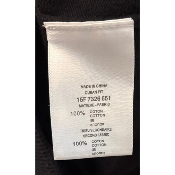 Givenchy black star collar crew neck jumper/sweater size M - Picture 9 of 10